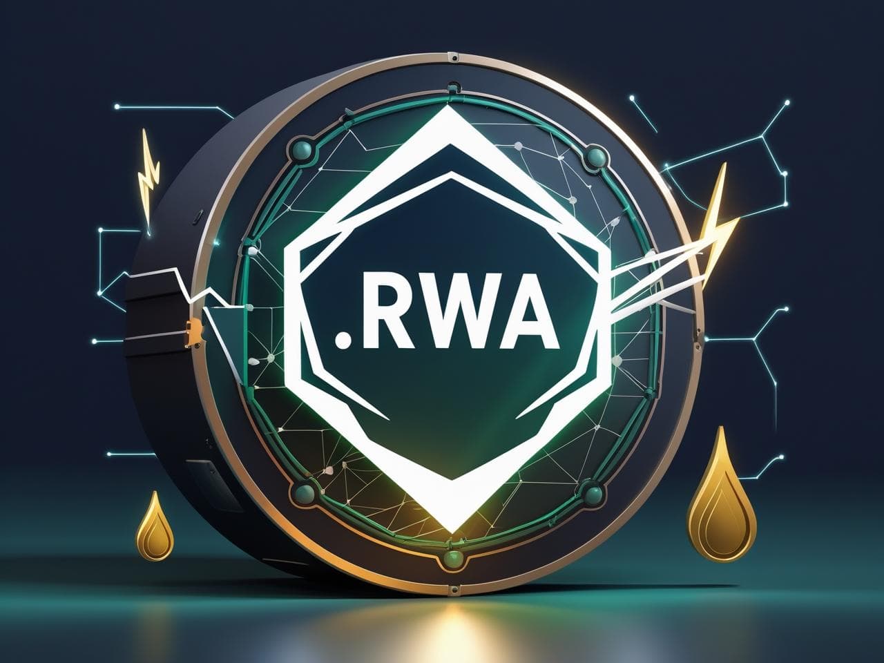 RWA vault institutional emblem