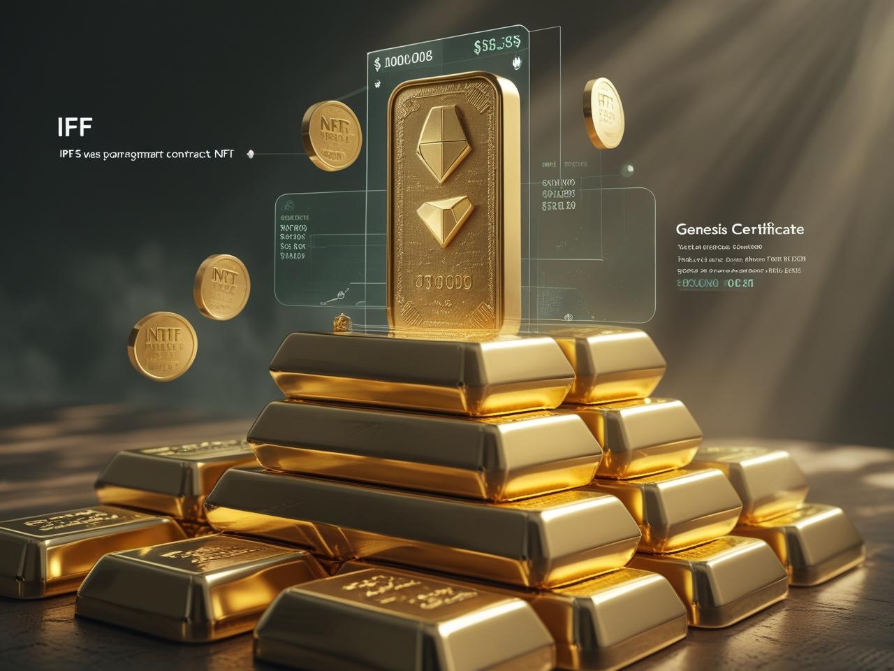 Gold digital twin visualization for institutional reserve evidence